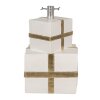 Clayre & Eef 6MG0052 Kerstboomstandaard 30x28x48 cm Wit