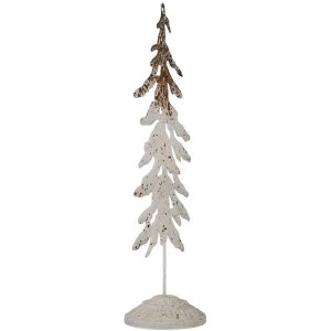 Clayre & Eef 5Y1258 Decoratieve Boom 29x14x75 cm Wit...