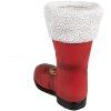 Clayre & Eef 6MG0048 Kerstversiering Laarzen Rood Wit 32x19x36 cm