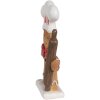 Clayre & Eef 6PR4275 Peperkoekman Decoratie Bruin Wit 11x4x18 cm