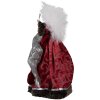 Clayre & Eef 65618 Decoratieve engel rood wit 20x15x28 cm textiel op kunststof