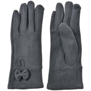 Juleeze JZGL0091G Winterhandschoenen 9x23x1 cm grijs met...