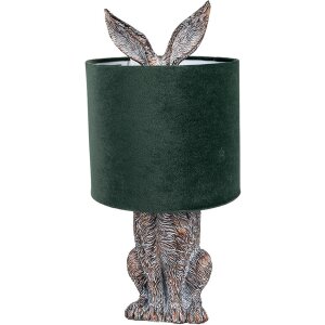 Clayre & Eef 6LMC0099VGR Tafellamp rabbit design...