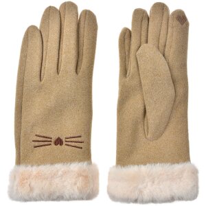 Juleeze JZGL0098 Handschoenen beige 9x23x2 cm kat ontwerp...