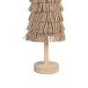 Clayre & Eef 65869 Kerstboom Decoratie Bruin Hout Ø 14x42 cm