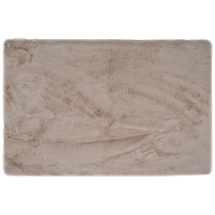 Clayre & Eef KT080.068CH Badmat Beige 40x60x2 cm Polyester