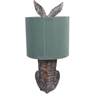 Clayre & Eef 6LMC0099VLGR Tafellamp rabbit design...