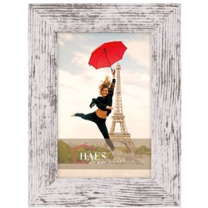 Haes Deco fotolijst SP001106 Paris wit/bruin 10x15 cm MDF...