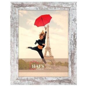 Haes Deco fotolijst SP001206 Paris Wit Bruin 20x25 cm...