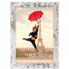 Haes Deco fotolijst SP001216 Paris Wit/Bruin 20x30 cm houtdecor MDF