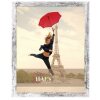 Haes Deco fotolijst SP001406 Paris Wit/Bruin 40x50 cm houtlook acrylglas