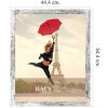 Haes Deco fotolijst SP001406 Paris Wit/Bruin 40x50 cm houtlook acrylglas