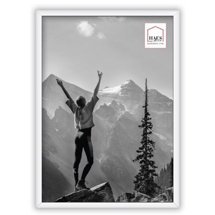 Haes Deco Easy Frame Kunststof Fotolijst Wit A4 21x29,7 cm