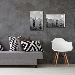 Haes Deco kunststof fotolijst EF6W Easy Frame Wit 30x45 cm