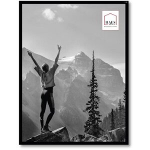 Haes Deco kunststof fotolijst EF5B Easy Frame Zwart 30x40 cm