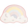 Clayre & Eef BM0016 Badmat regenboog wolk 60x40 cm