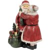 Clayre & Eef 6PR2780GG Kerstdecoratie Kerstman & Mevrouw 10x10x16 cm