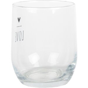 Clayre & Eef BHSGL0004 Drinkglas Transparant Ø...