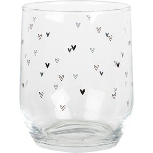 Clayre & Eef BHSGL0005 Drinkglas Hartpatroon...