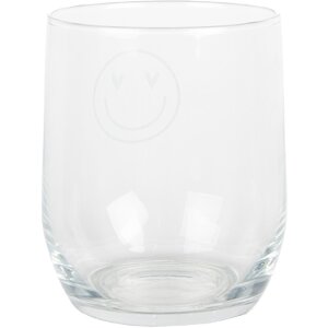 Clayre & Eef BHSGL0006 Drinkglas Smiley Transparant...