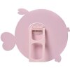 Juleeze JZSP0019 Tafelspiegel vis design roze 21x20x4 cm metaal glas