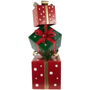 Clayre & Eef 5Y1261 Decoratie Cadeau Rood Groen...