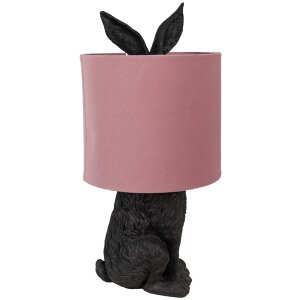 Clayre & Eef 6LMC0099ZVP Tafellamp rabbit Ø20x43cm E27 max 1x60W