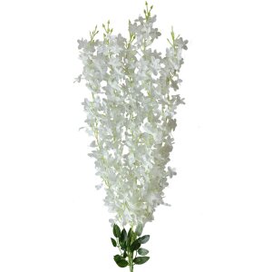 Clayre & Eef 6PL0319BE Decoratie Tak met Bloemen Wit...