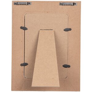 Clayre & Eef 2F1224 Fotolijst Bruin Wit 16x3x21 cm...