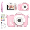 myFirst Camera 3 kindercamera 16 MP selfiefunctie roze met accessoires