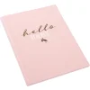 Goldbuch baby dagboek hello.baby rosé 21x28 cm 44 paginas goud preeg