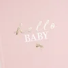 Goldbuch baby dagboek hello.baby rosé 21x28 cm 44 paginas goud preeg