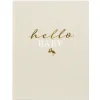 Goldbuch baby dagboek hello.baby Beige 21x28 cm 44 paginas goud preeg