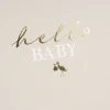 Goldbuch baby dagboek hello.baby Beige 21x28 cm 44 paginas goud preeg