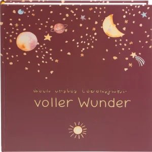 Goldbuch Babyalbum vol verwondering - Space Terracotta...