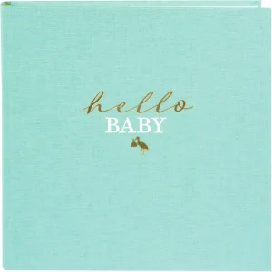 Goldbuch babyalbum hello.baby aqua 30x31 cm