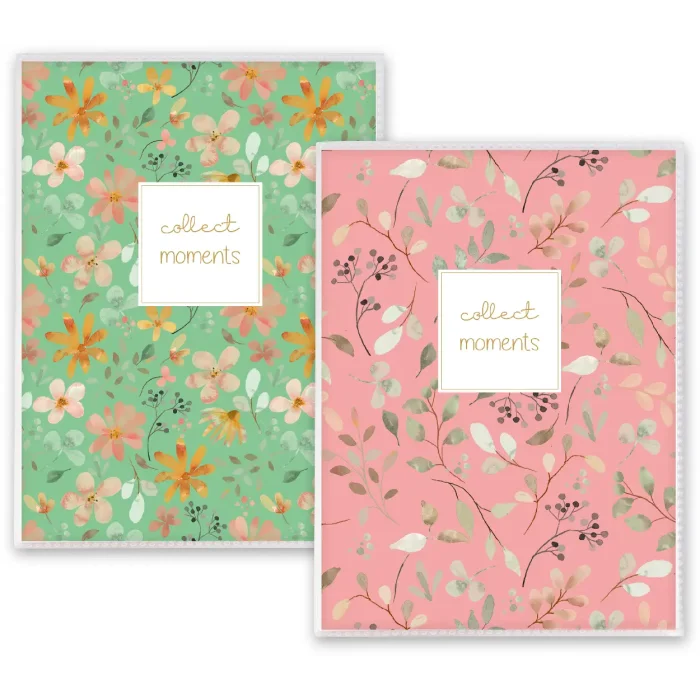 Goldbuch Floral Whisper insteekalbum 32 fotos 10x15 cm Roze Groen