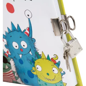 Goldbuch dagboek Monster 16x16 cm 96 paginas