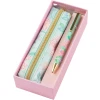 Goldbuch set favoriete pen & potloodetui Natures Melody mint geschenkverpakking