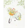 Goldbuch notitieboek Flowery Bike 15x22 cm 200 paginas blanco