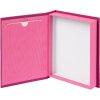 Goldbuch opbergdoos Bella Vista fuchsia roze met fotovenster 19x14x3,8 cm