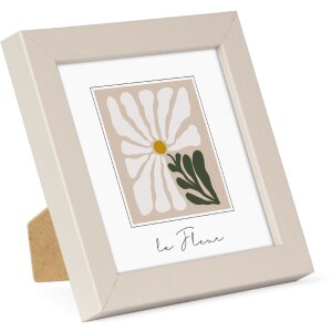 Goldbuch Houten lijst Aura 10x10 cm Beige Echt Hout Helder Glas MDF