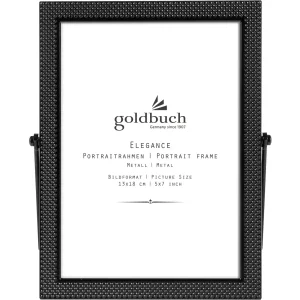 Goldbuch fotolijst Elegance Zwart 10x15 cm metalen portretlijst