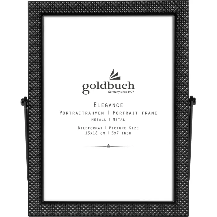 Goldbuch metalen fotolijst Elegance Zwart 13x18 cm