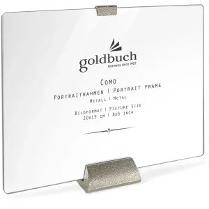 Goldbuch fotolijst Como metaal 20x15 cm