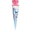 Goldbuch schoolkegel vlindertuin blauw roze 70x19 cm