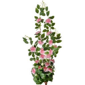 Clayre & Eef 6PL0346P Decoratie Tak Bloemen Roze...