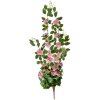 Clayre & Eef 6PL0346P Decoratie Tak Bloemen Roze Groen 25x15x87 cm