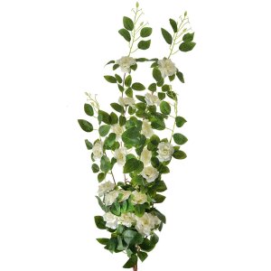 Clayre & Eef 6PL0346W Siertak Bloemen Wit Groen...