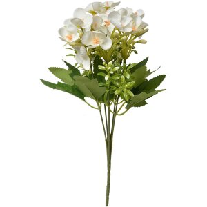 Clayre & Eef 6PL0363W Decoratie tak met bloemen 15x15x30 cm